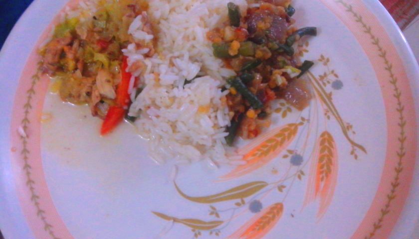 Chicken dal bhat po naszemu