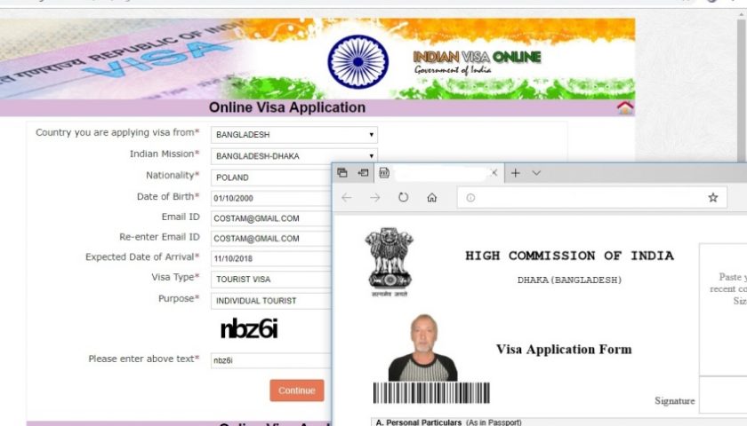 Bangladesz: wnioskowanie o wizę indyjską