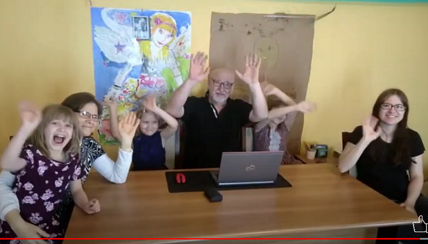 Семейная утренняя зарядка